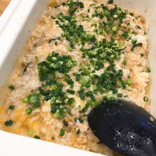 うどんより雑炊！海鮮鍋のシメ雑炊★